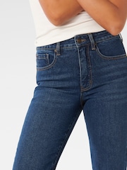 Forever New Blue Relaxed Flared Kira Jeans - Image 3 of 5