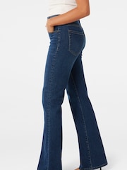 Forever New Blue Relaxed Flared Kira Jeans - Image 4 of 5