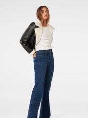 Forever New Blue Relaxed Flared Kira Jeans - Image 5 of 5