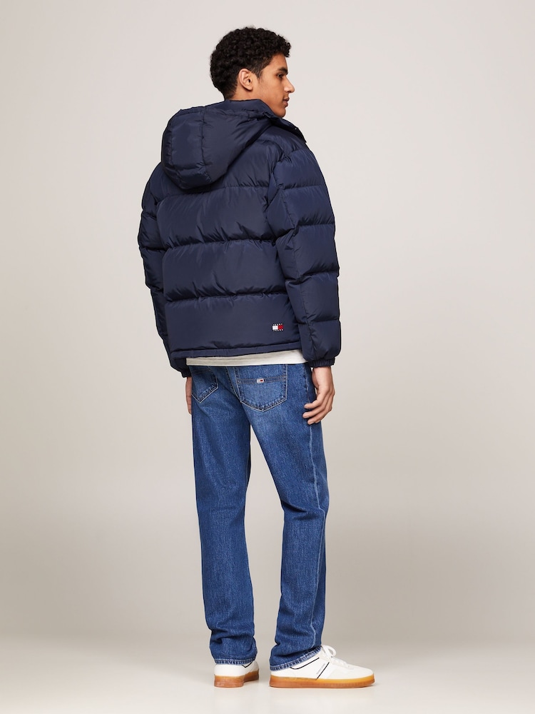 Tommy Jeans Blue Tommy Jeans Gold Alaska Puffer Jacket - Image 2 of 5