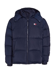 Tommy Jeans Blue Tommy Jeans Gold Alaska Puffer Jacket - Image 4 of 5
