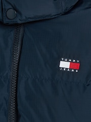 Tommy Jeans Blue Tommy Jeans Gold Alaska Puffer Jacket - Image 5 of 5