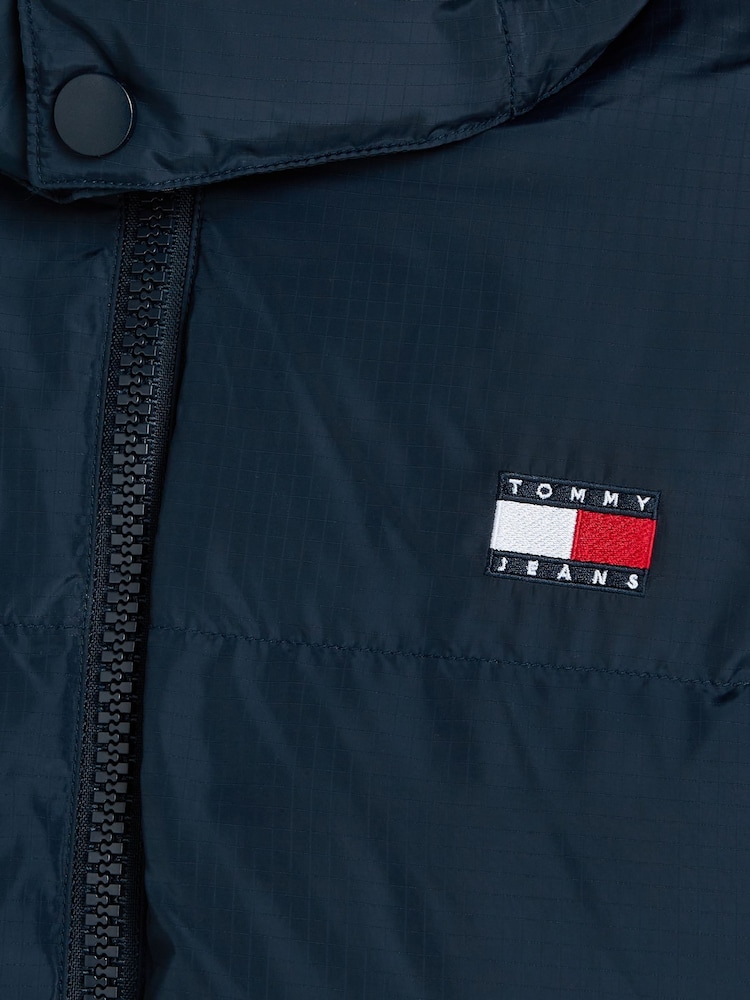 Tommy Jeans Blue Tommy Jeans Gold Alaska Puffer Jacket - Image 5 of 5