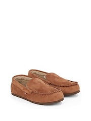 Tommy Hilfiger Natural Tommy Hilfiger Natural Driver House Shoes - Image 3 of 4