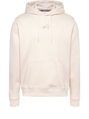 Tommy Jeans Natural Regular Fit Signature Hoodie - Image 5 of 5