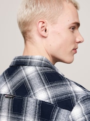 Tommy Jeans Regular Fit Check Flannel Shirt - Изображение 3 из 5