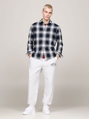 Tommy Jeans Regular Fit Check Flannel Shirt - Изображение 4 из 5