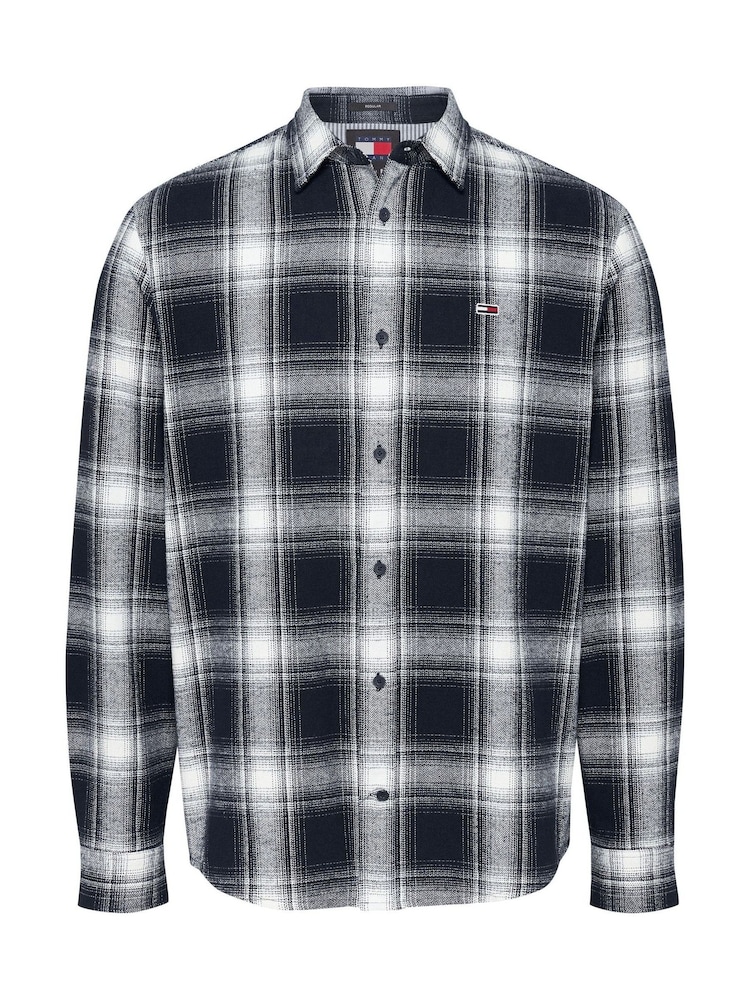 Tommy Jeans Regular Fit Check Flannel Shirt - Изображение 5 из 5