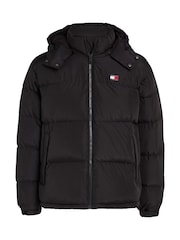 Negru - Tommy Jeans Aur Alaska Puffer Jachetă - Image 6 of 6