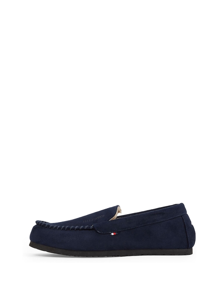 modra - Tommy Hilfiger naravna Driver House čevlji - Slika 2 iz 6