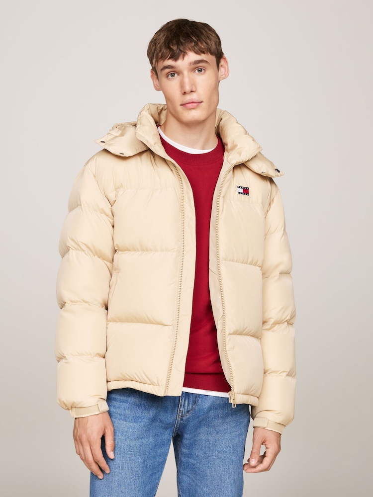 Tommy Jeans Gold Tommy Jeans Gold Alaska Puffer Jacket - Image 1 of 5