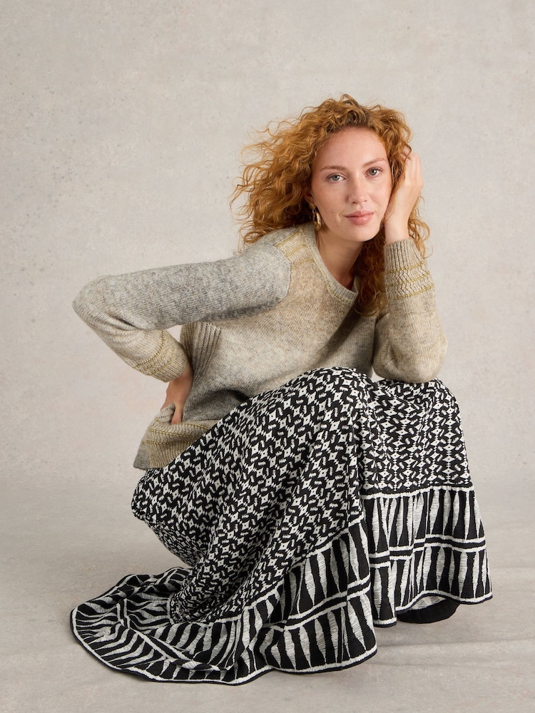 White Stuff Natural Lilbet Jumper - Image 2 of 6