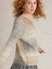 White Stuff Natural Lilbet Jumper - Image 4 of 6