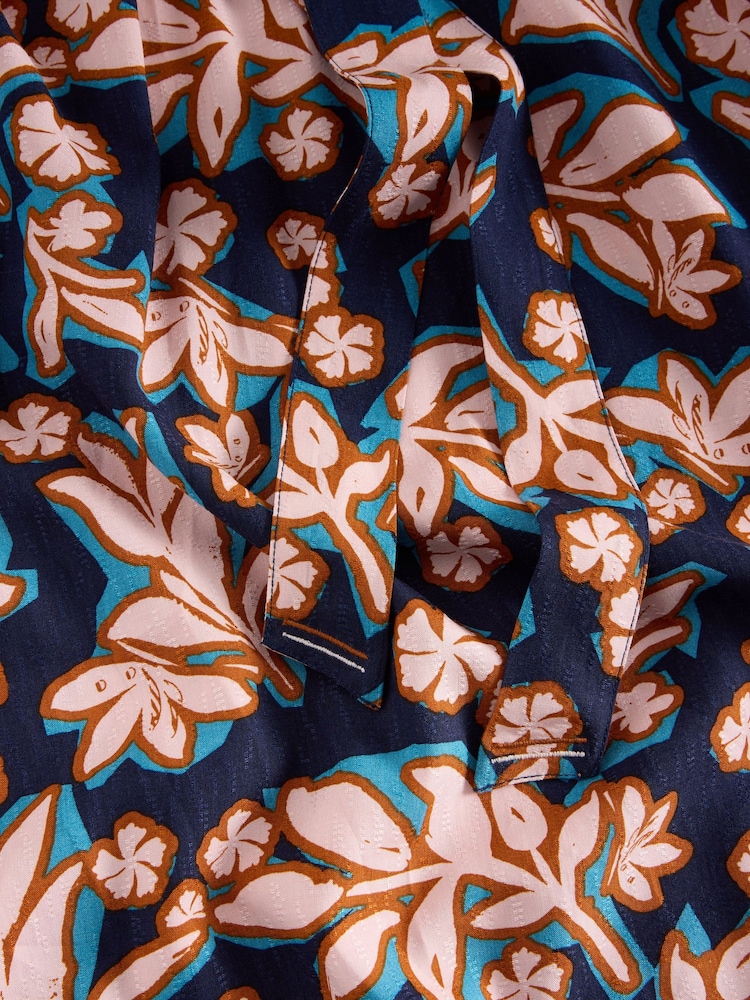 White Stuff Blue Ash Shift Dress - Image 6 of 6