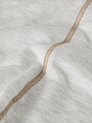 White Stuff Natural Camille High Neck T-Shirt - Image 6 of 6