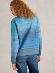 White Stuff Blue Lilbet Jumper - Image 2 of 6