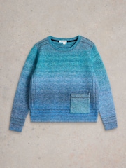 White Stuff Blue Lilbet Jumper - Image 5 of 6