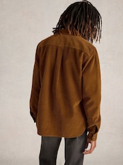 White Stuff Brown Griffin 100% Cotton Co-ord Shirt - Image 2 of 6