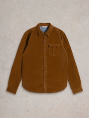 White Stuff Brown Griffin 100% Cotton Co-ord Shirt - Image 5 of 6