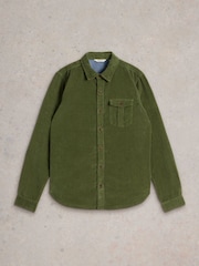 White Stuff Green Griffin 100% Cotton Co-ord Shirt - Image 5 of 6
