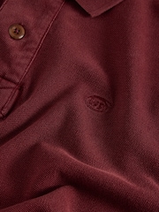 White Stuff Purple Utility 100% Cotton Polo Shirt - Image 6 of 6