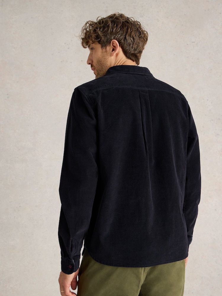 White Stuff Blue Griffin 100% Cotton Co-ord Shirt - Image 2 of 6