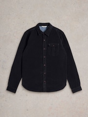 White Stuff Blue Griffin 100% Cotton Co-ord Shirt - Image 5 of 6