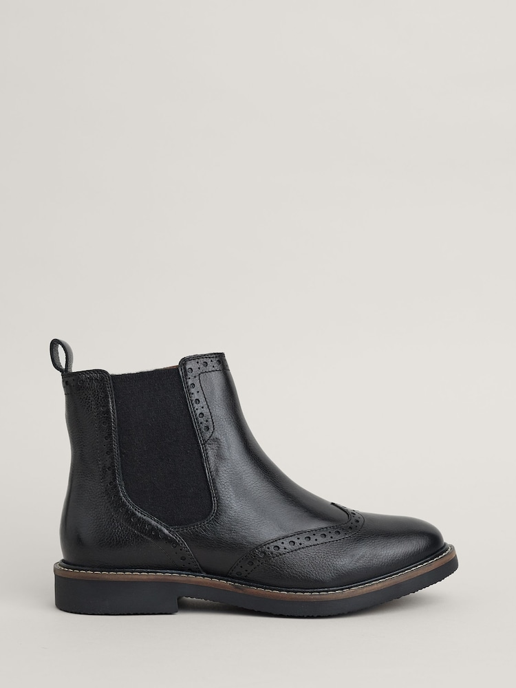 Seasalt Cornwall Black Embarking Boots - Image 1 of 5