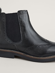 Seasalt Cornwall Black Embarking Boots - Image 5 of 5