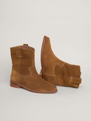Seasalt Cornwall Brown Wayside Boots - Image 4 of 5
