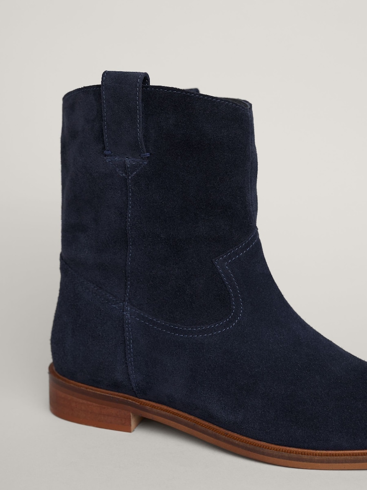 Seasalt Cornwall Blue Wayside Boots - Image 4 of 4