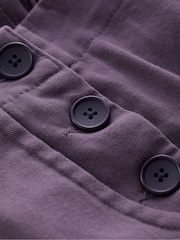 Seasalt Cornwall Purple Tall 100% Cotton Waterdance Trousers - Image 5 of 5