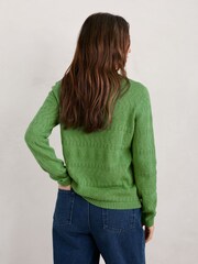 Seasalt Cornwall Green Kinter Jumper - Image 2 of 5