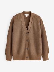 Seasalt Cornwall Brown Winding Creek Cardigan - Image 1 of 1