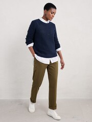 Seasalt Cornwall Green Tall 100% Cotton Waterdance Trousers - Image 1 of 5