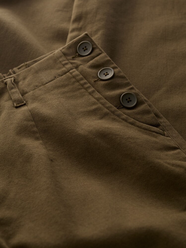 Seasalt Cornwall Green Tall 100% Cotton Waterdance Trousers - Image 5 of 5