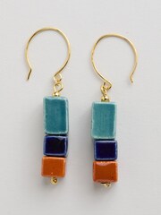 Seasalt Cornwall Black Multi Skerry Earrings - Image 3 of 4