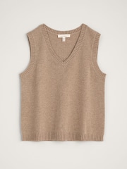 Seasalt Cornwall Natural East View Vest - Image 4 of 5