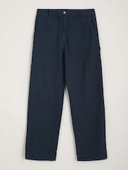 Seasalt Cornwall Blue Tall Cliff Picnic Trousers - Image 4 of 5