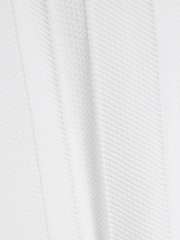 River Island White Herringbone Muscle Fit Polo Shirt - Image 4 of 4
