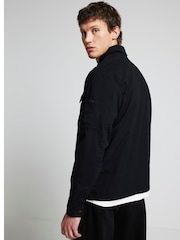 River Island Black Regular Fit Utility Zip Up Shacket - Image 2 of 4