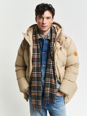 Шарф в разноцветную клетку GANT - Изображение 1 из 4
