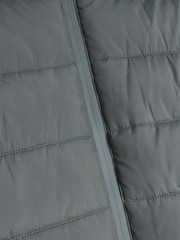 River Island Green Quilted Hooded Puffer Jacket - Image 4 of 4