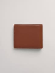 أحمر - GANT Leather Bifold Wallet - صورة 2 من 4