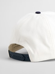 GANT Cream 1949 Varsity Arch 100% Cotton Cap - Image 2 of 4