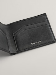 GANT Black Leather Bifold Wallet - Image 4 of 5