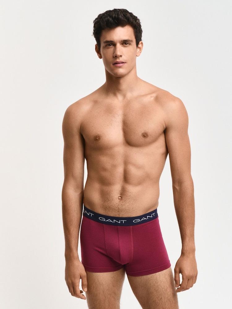GANT Red Trunks 5 Pack - Image 2 of 4