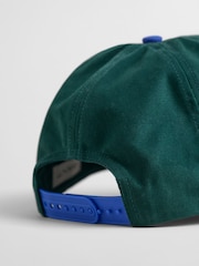 GANT Green 1949 Varsity Arch 100% Cotton Cap - Image 2 of 3