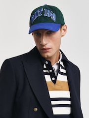 GANT Green 1949 Varsity Arch 100% Cotton Cap - Image 3 of 3