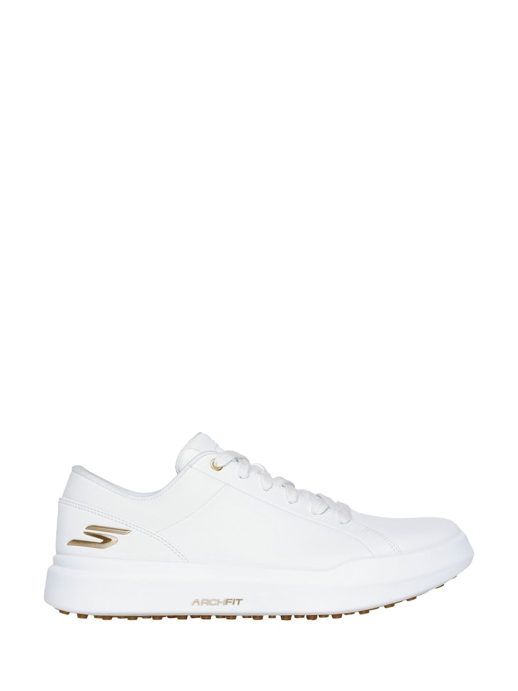 Skechers White Go Golf Drive 6 Trainers - Image 1 of 3